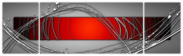 Abstraktní obraz (170x50 cm)