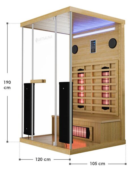 Juskys Infračervená sauna Göteborg