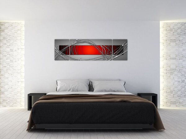 Abstraktní obraz (170x50 cm)
