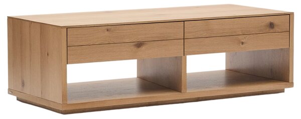 Dubový konferenční stolek Kave Home Alguema 140 x 60 cm