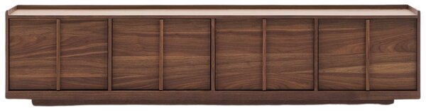 Kave Home Ořechový TV stolek Onix 200 x 40 cm