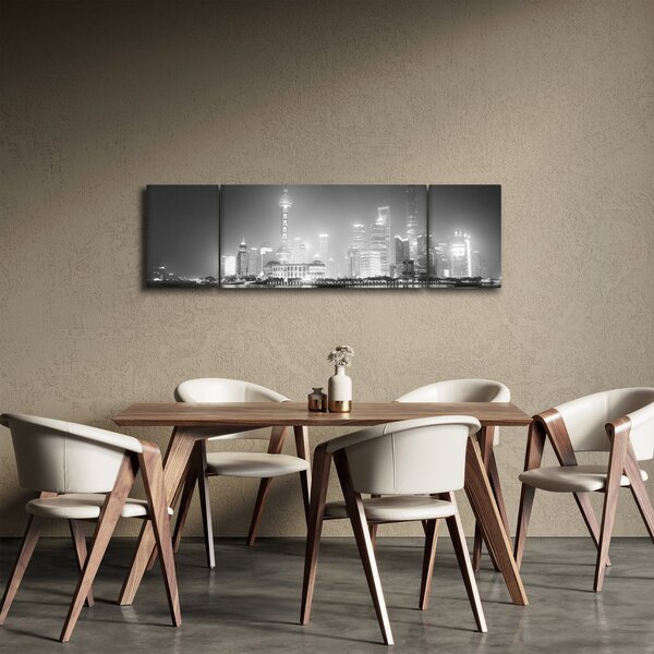 Obraz moderních mrakodrapů (170x50 cm)
