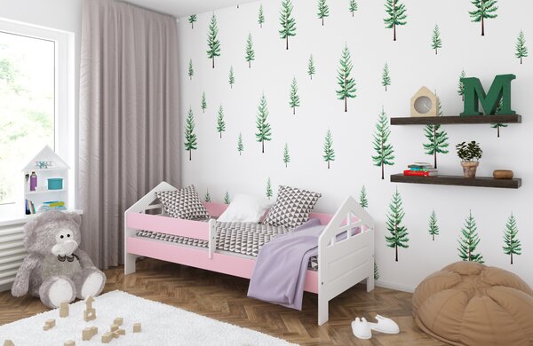 Babywoods Dětská postel Ala Velikost postele: 140x80, Barevné provedení: Bílá, Provedení postele: S šuplíkem