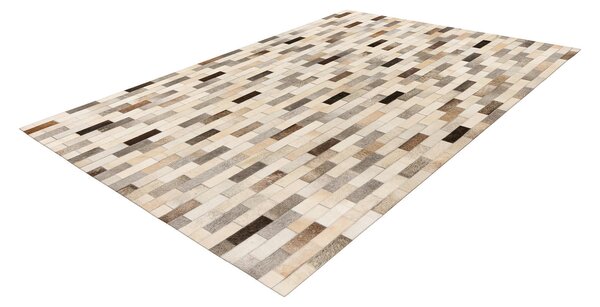 KOŽENÝ KOBEREC, 120/170 cm, šedá - Online Only koberce & rohožky, Online Only
