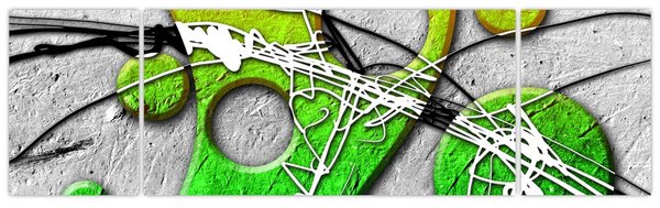 Abstraktní obraz (170x50 cm)
