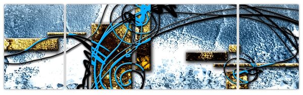 Abstraktní obraz (170x50 cm)