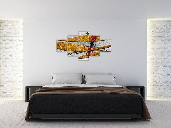 Abstraktní obraz (125x70 cm)