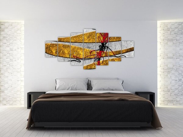 Abstraktní obraz (210x100 cm)