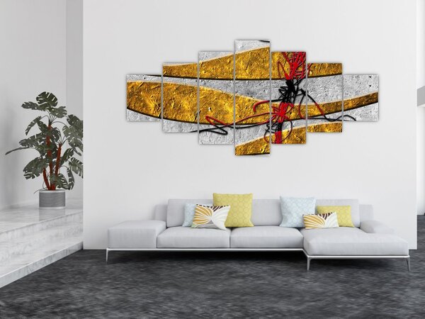 Abstraktní obraz (210x100 cm)