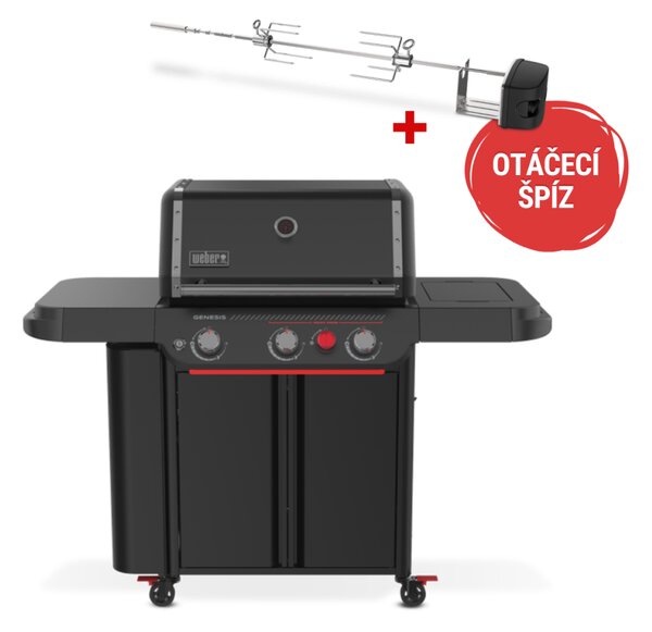 Weber Plynový gril Genesis E-330WR Stealth