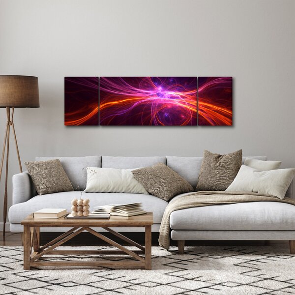 Obraz moderní abstrakce (170x50 cm)