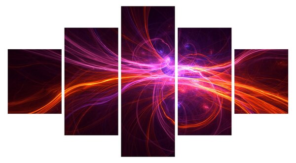 Obraz moderní abstrakce (125x70 cm)