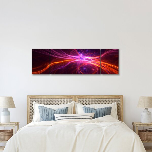 Obraz moderní abstrakce (170x50 cm)