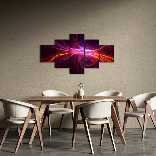 Obraz moderní abstrakce (125x70 cm)