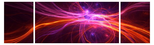 Obraz moderní abstrakce (170x50 cm)
