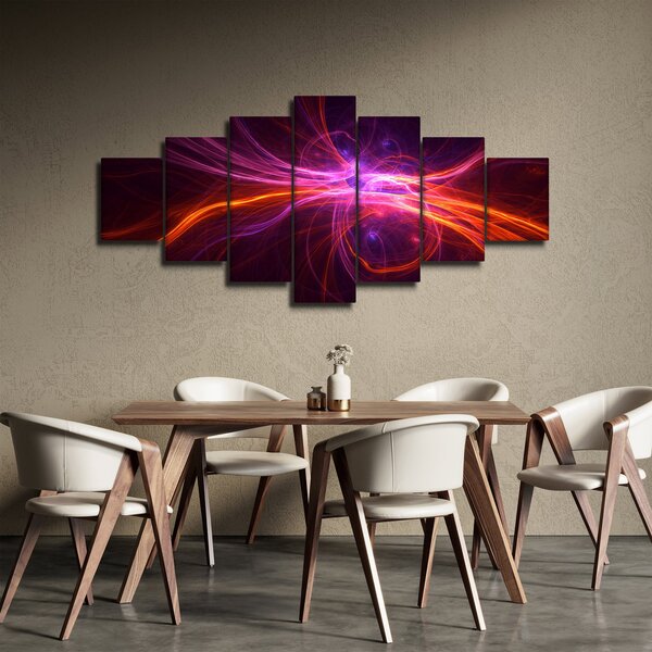 Obraz moderní abstrakce (210x100 cm)