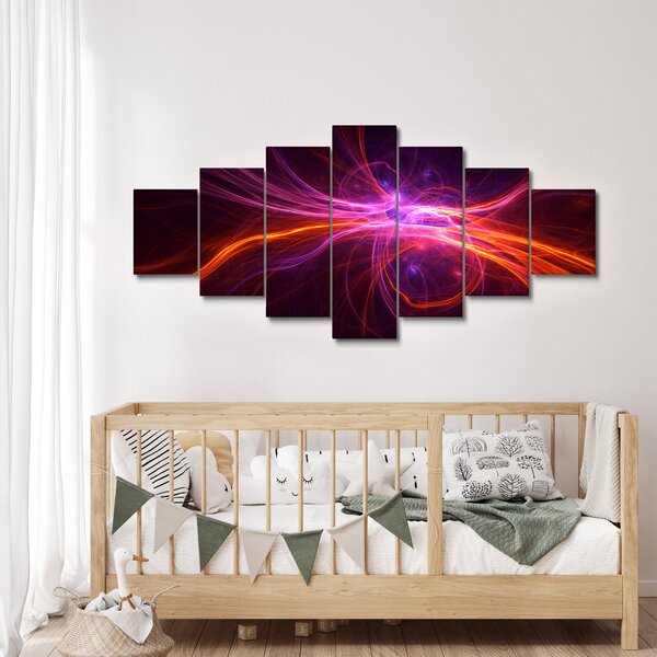 Obraz moderní abstrakce (210x100 cm)