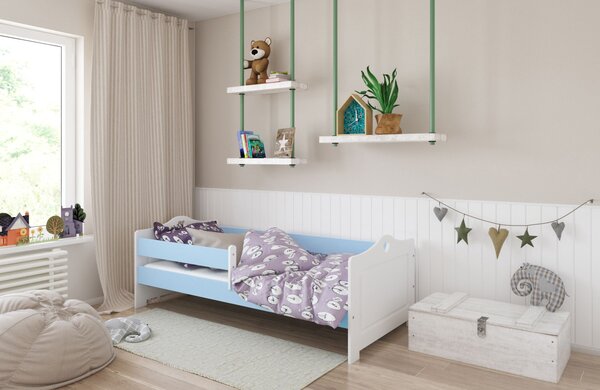 Babywoods Dětská postel Emma Velikost postele: 140x80, Barevné provedení: Bílá, Provedení postele: S šuplíkem