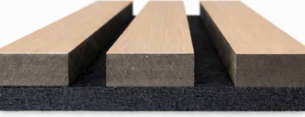 Akustický panel LEGI Home 60 x 270 cm, hnědá