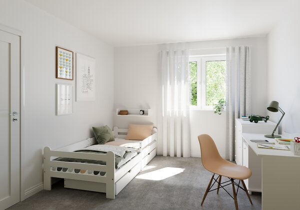 Dětská postel Riko 200 x 90 cm Provedení postele: S přistýlkou (bez matrace)