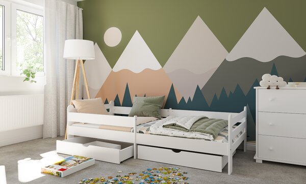 Dětská postel Riko 200 x 90 cm Provedení postele: S přistýlkou (bez matrace)