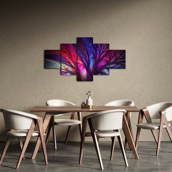 Abstraktní obraz stromu (125x70 cm)