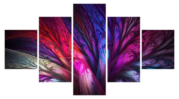 Abstraktní obraz stromu (125x70 cm)
