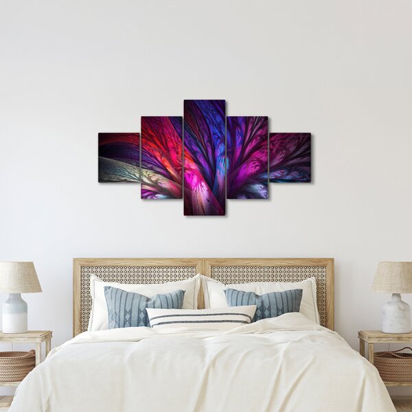 Abstraktní obraz stromu (125x70 cm)
