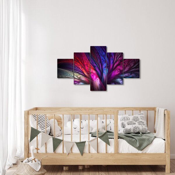 Abstraktní obraz stromu (125x70 cm)
