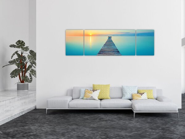 Obraz - Molo do nekonečna (170x50 cm)