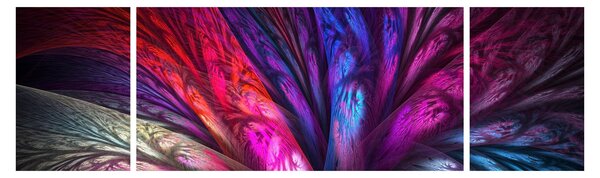 Abstraktní obraz stromu (170x50 cm)