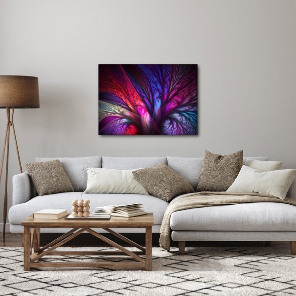 Abstraktní obraz stromu (70x50 cm)
