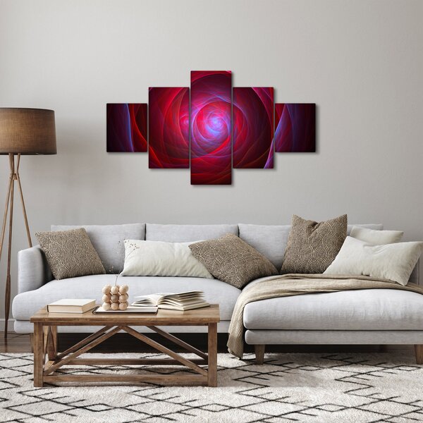 Abstraktní obraz očí (125x70 cm)