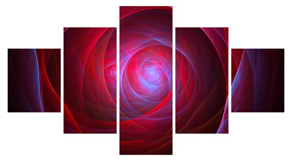 Abstraktní obraz očí (125x70 cm)