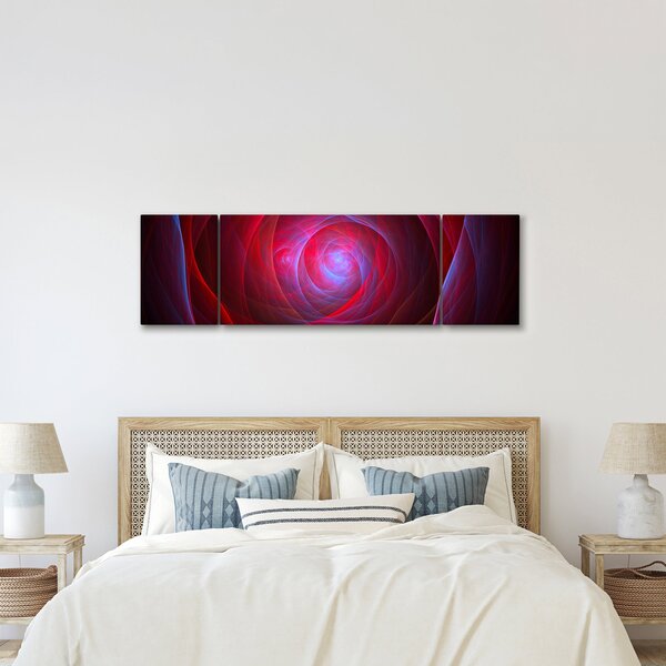 Abstraktní obraz očí (170x50 cm)