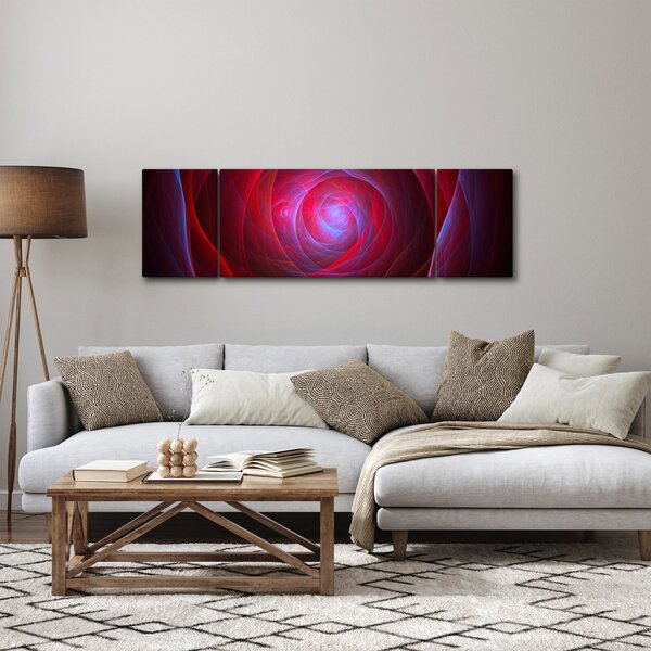 Abstraktní obraz očí (170x50 cm)