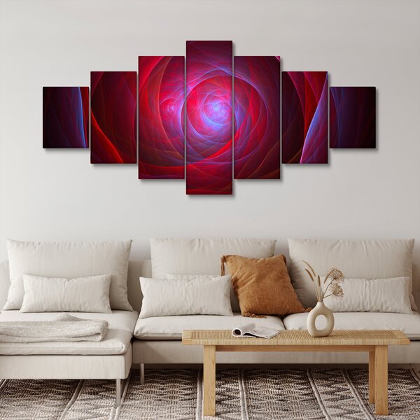 Abstraktní obraz očí (210x100 cm)