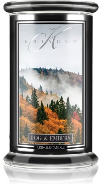Kringle Candle Fog & Embers vonná svíčka 623 g