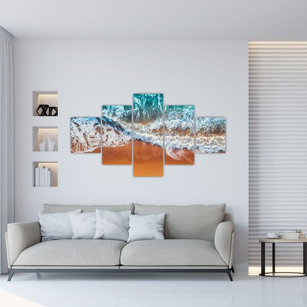 Obraz mořské pláže (125x70 cm)