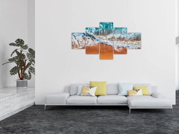 Obraz mořské pláže (125x70 cm)