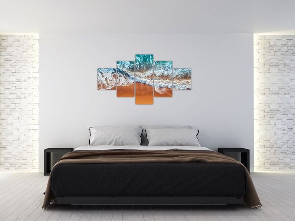 Obraz mořské pláže (125x70 cm)