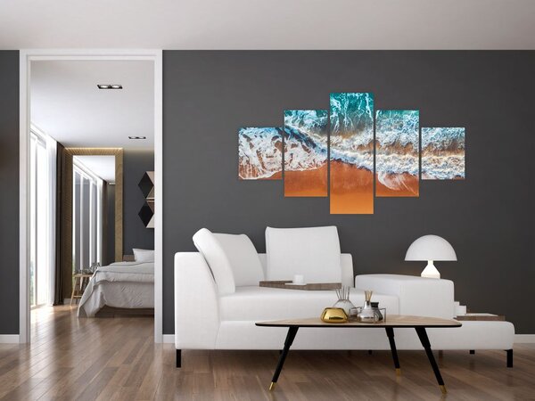 Obraz mořské pláže (125x70 cm)