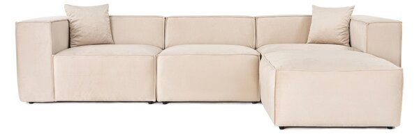 Rohová sedačka Lorella (krémová). Akce -25%