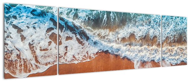 Obraz mořské pláže (170x50 cm)