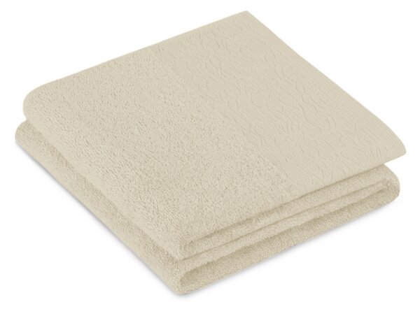 Bavlněný ručník Béžový NAMSEN 70x130 cm