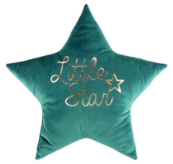 Douceur Dekorační polštář EDELSTAR 50 x 50 cm Hvězdička Barva: Zelená