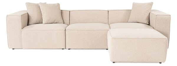 Rohová sedačka Lorella (světlobéžová). Akce -25%