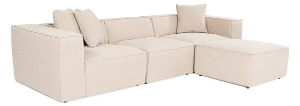 Rohová sedačka Lorella (světlobéžová). Akce -25%