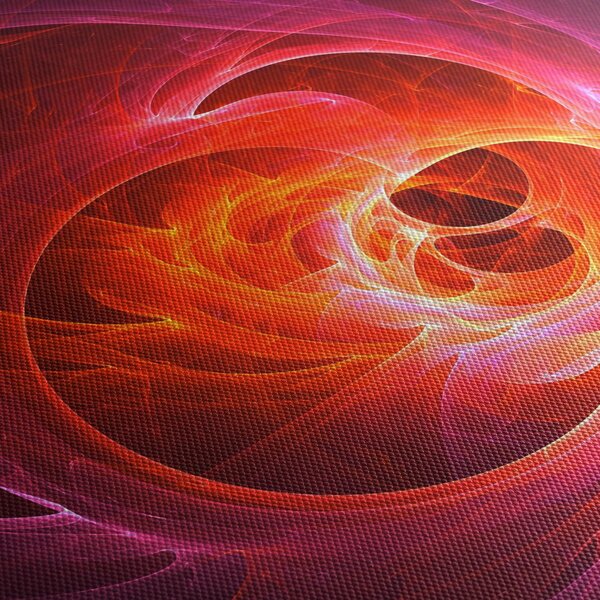 Moderní obraz růžové abstrakce (210x100 cm)