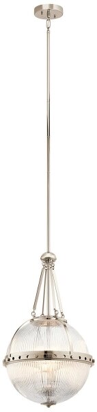 Kichler KL-ASTER-P-PN - Lustr na tyči ASTER 3xE14/60W/230V